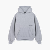 Gray Td'A Full Black Typo Hoodie