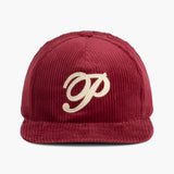 Burgundy Td'A Corduroy Cap