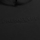Black Raised Foam Hoodie