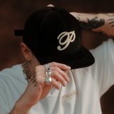 Black Td'A Corduroy Cap