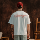 White Td'A Full Red Typo T-shirt