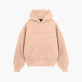 Salmon Raised Foam Hoodie