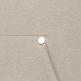 Warm Sand Puffy Zipper Hoodie