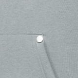 Silver Cloud Puffy Zipper Hoodie