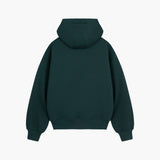 Bottlegreen Raised Foam Hoodie